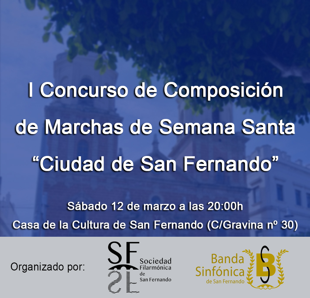 Certamen-Concurso Composición De Marchas Procesionales – Sociedad ...